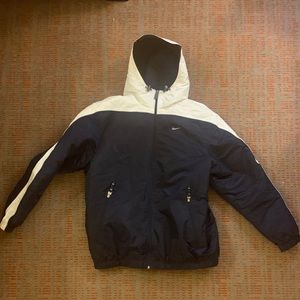 Vintage silver tagged Nike winter jacket
